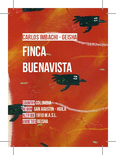 FINCA BUENAVISTA- CARLOS IMBACHI - GEISHA